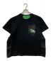 TOGA ARCHIVES（トーガアーカイブス）の古着「切替tシャツ」｜ブラック