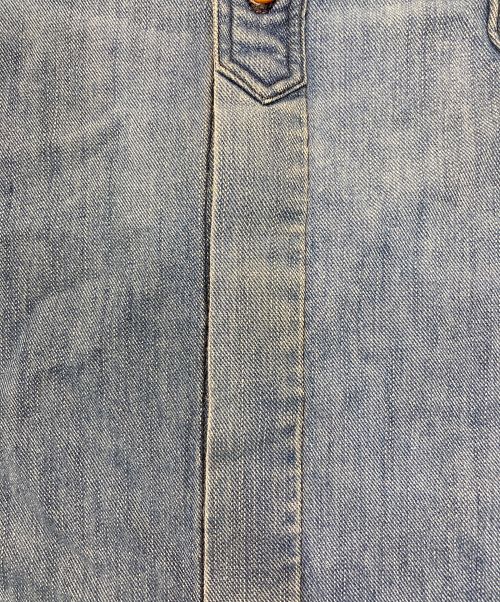 GOLDEN GOOSE（ゴールデングース）GOLDEN GOOSE (ゴールデングース) コーデュロイ切替デニムシャツ ブルー サイズ:XXSの古着・服飾アイテム