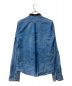 GOLDEN GOOSE (ゴールデングース) コーデュロイ切替デニムシャツ ブルー サイズ:XXS：1500円