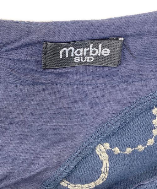 Marble SUD（マーブルシュッド）Marble SUD (マーブルシュッド) ワンピース ネイビー サイズ:Fの古着・服飾アイテム