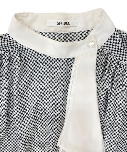 Snidel（スナイデル）Snidel (スナイデル) アームスリットブラウス SWFB231123 ブラック サイズ:ONE SIZEの古着・服飾アイテム