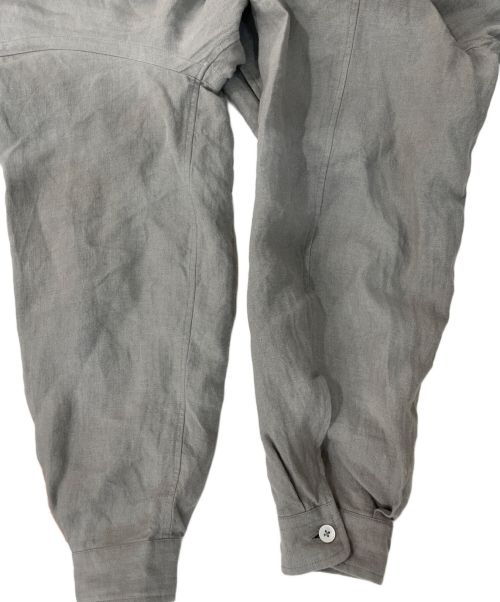 ORCIVAL（オーシバル）ORCIVAL (オーシバル) リネンシャツジャケット グレー サイズ:1の古着・服飾アイテム