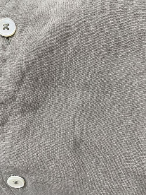 ORCIVAL（オーシバル）ORCIVAL (オーシバル) リネンシャツジャケット グレー サイズ:1の古着・服飾アイテム