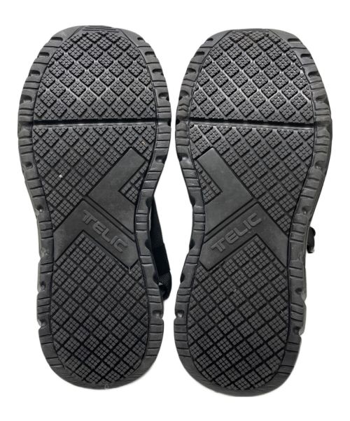 TELIC（テリック）TELIC (テリック) 厚底スポーツサンダル ブラック サイズ:24の古着・服飾アイテム