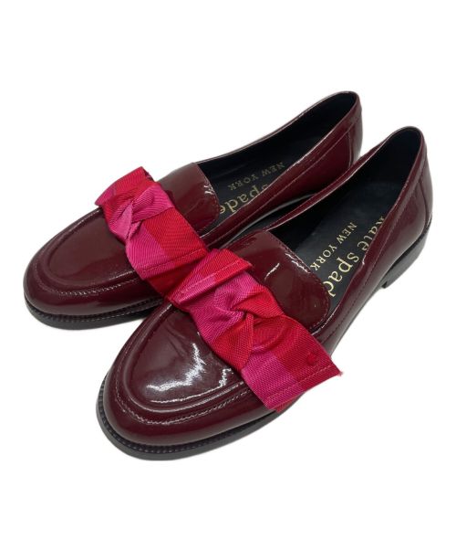 Kate Spade（ケイトスペード）Kate Spade (ケイトスペード) レアンドラ ローファー ボルドー サイズ:6.5Bの古着・服飾アイテム