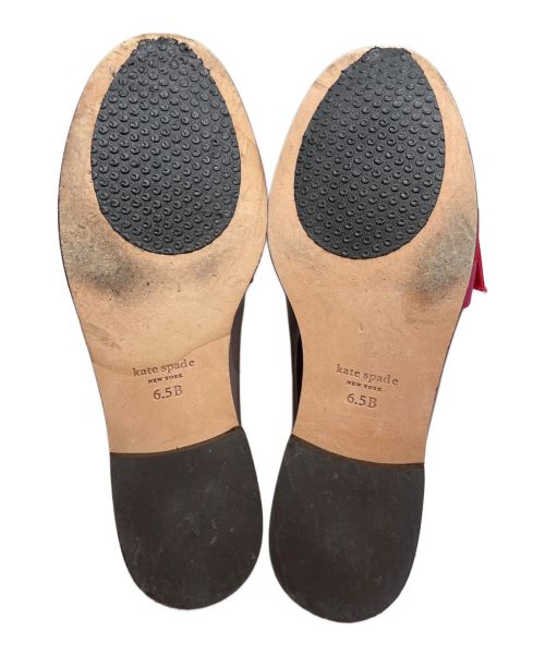 Kate Spade（ケイトスペード）Kate Spade (ケイトスペード) レアンドラ ローファー ボルドー サイズ:6.5Bの古着・服飾アイテム