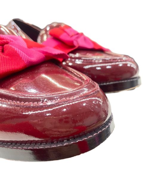 Kate Spade（ケイトスペード）Kate Spade (ケイトスペード) レアンドラ ローファー ボルドー サイズ:6.5Bの古着・服飾アイテム