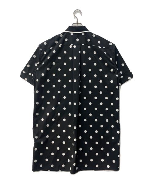 FRED PERRY（フレッドペリー）FRED PERRY (フレッドペリー) DOT REVERE SHIRT DRESS ブラック サイズ:36の古着・服飾アイテム