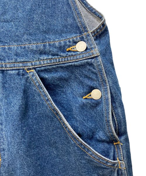 anuke（アンヌーク）anuke (アンヌーク) デニムオーバーオール　62410302 インディゴ サイズ:Mの古着・服飾アイテム