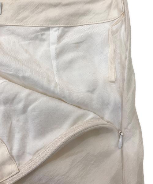 edit.for lulu（エディットフォールル）edit.for LuLu (エディットフォールル) シルク混スカート ベージュ サイズ:SIZE 36の古着・服飾アイテム