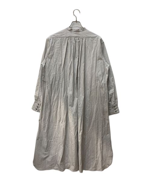 leno（リノ）leno (リノ) ピンタックワンピース　PIN TUCK DRESS　L2201-DR002 グレー サイズ:1の古着・服飾アイテム