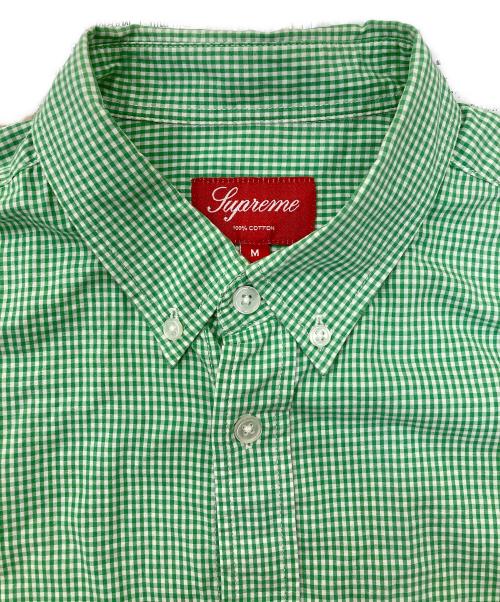 SUPREME（シュプリーム）SUPREME (シュプリーム) チェックシャツ グリーン サイズ:Mの古着・服飾アイテム