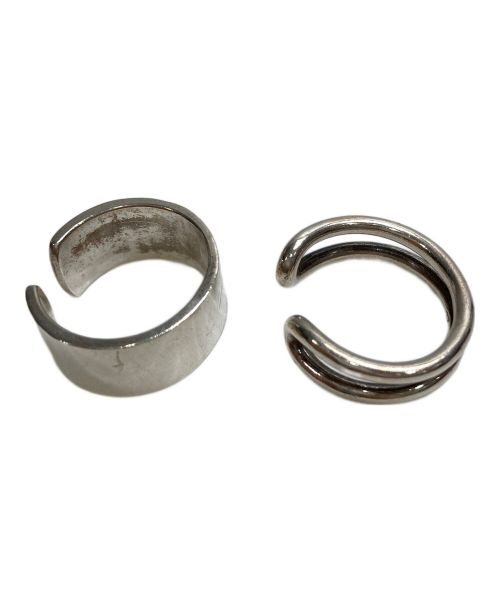 unknown（アンノーン）unknown (アンノーン) ２連リング シルバー サイズ:12号の古着・服飾アイテム