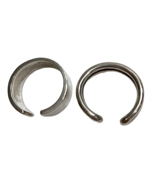 unknown（アンノーン）unknown (アンノーン) ２連リング シルバー サイズ:12号の古着・服飾アイテム