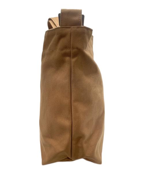 marimekko（マリメッコ）marimekko (マリメッコ) キャンバスショルダーバッグ ブラウンの古着・服飾アイテム