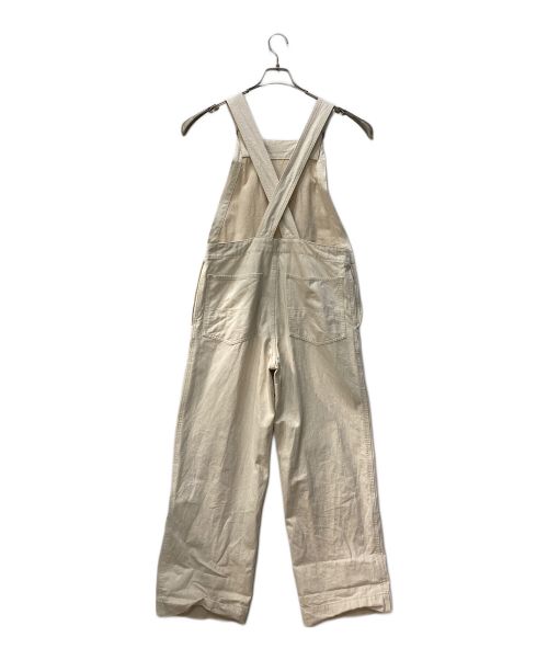 MHL（エムエイチエル）MHL (エムエイチエル) ナチュラルデニムオーバーオール アイボリー サイズ:Мの古着・服飾アイテム