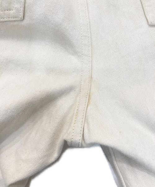 MHL（エムエイチエル）MHL (エムエイチエル) ナチュラルデニムオーバーオール アイボリー サイズ:Мの古着・服飾アイテム