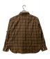 MARGARET HOWELL (マーガレットハウエル) チェックシャツ ブラウン サイズ:2：5000円