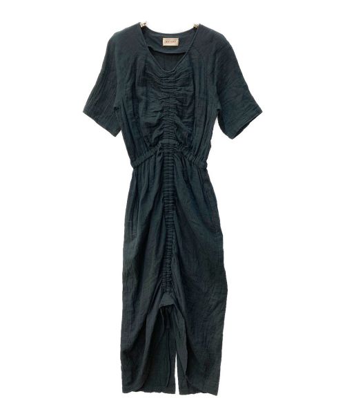 MEYAME（メヤメ）MEYAME (メヤメ) 半袖ワンピース ブラック サイズ:Freeの古着・服飾アイテム