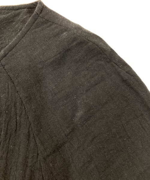 MEYAME（メヤメ）MEYAME (メヤメ) 半袖ワンピース ブラック サイズ:Freeの古着・服飾アイテム