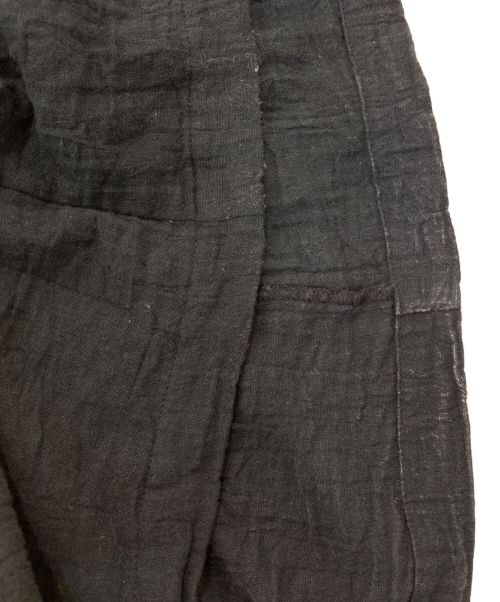 MEYAME（メヤメ）MEYAME (メヤメ) 半袖ワンピース ブラック サイズ:Freeの古着・服飾アイテム