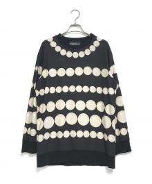 BOUTIQUE MOSCHINO（ブティック モスキーノ）の古着「カットソー」｜ブラック