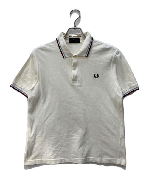 FRED PERRY（フレッドペリー）FRED PERRY (フレッドペリー) ポロシャツ アイボリー サイズ:40の古着・服飾アイテム