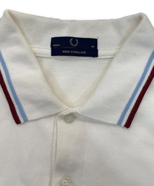 FRED PERRY（フレッドペリー）FRED PERRY (フレッドペリー) ポロシャツ アイボリー サイズ:40の古着・服飾アイテム