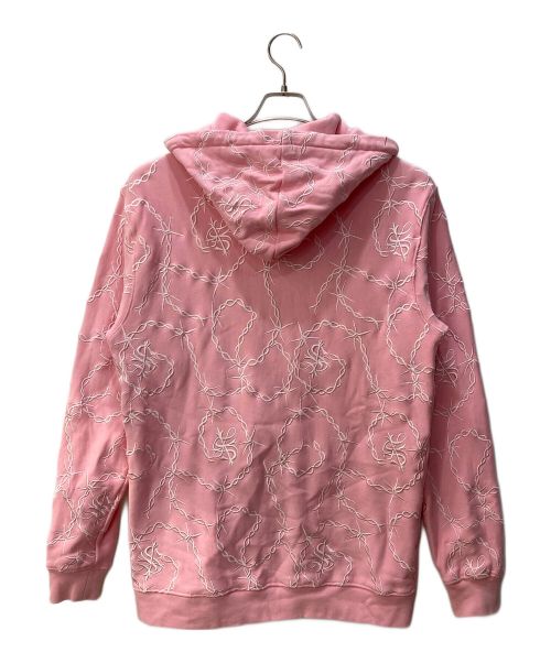 SUPPLIER（サプライヤー）SUPPLIER (サプライヤー) ジップパーカー ピンク サイズ:XLの古着・服飾アイテム