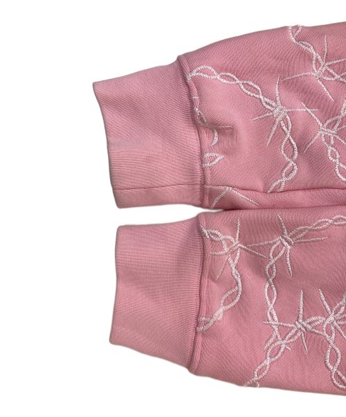 SUPPLIER（サプライヤー）SUPPLIER (サプライヤー) ジップパーカー ピンク サイズ:XLの古着・服飾アイテム