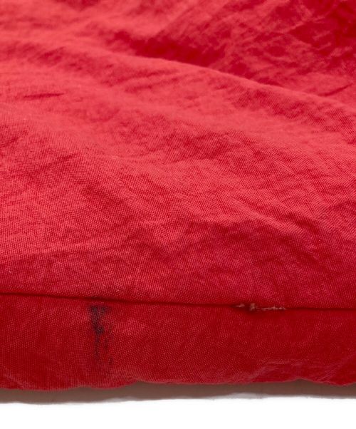 adidas（アディダス）adidas (アディダス) 中綿コート レッド×グリーン サイズ:Lの古着・服飾アイテム