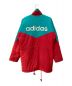 adidas (アディダス) 中綿コート レッド×グリーン サイズ:L：2500円
