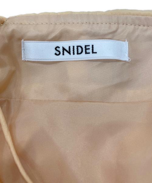 Snidel（スナイデル）Snidel (スナイデル) キャミソールワンピース　ギャザーキャミワンピース　SWF0242069 オレンジ サイズ:1の古着・服飾アイテム