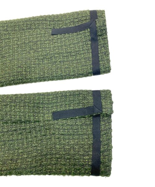 SHENERY（シーナリー）SHENERY (シーナリー) ツイードジャケット グリーン サイズ:Fの古着・服飾アイテム