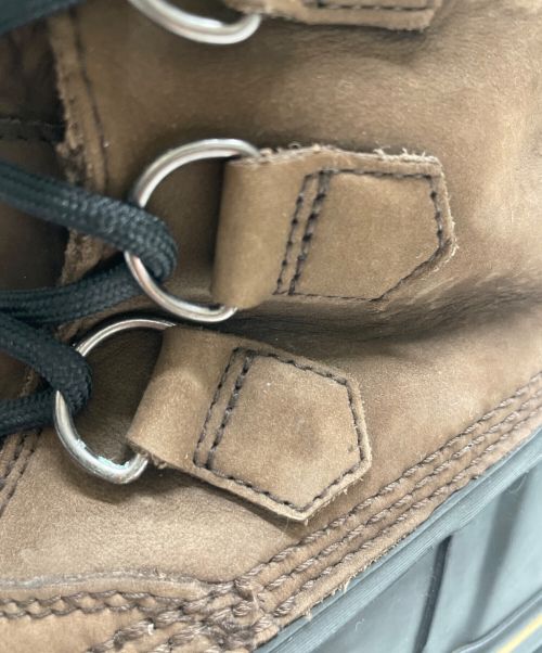 SOREL（ソレル）SOREL (ソレル) CARIBOUスノーブーツ ブラウン サイズ:22.5の古着・服飾アイテム