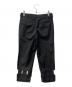 BLACK COMME des GARCONS (ブラック コムデギャルソン) 裾デザインパンツ グレー サイズ:XS：9000円