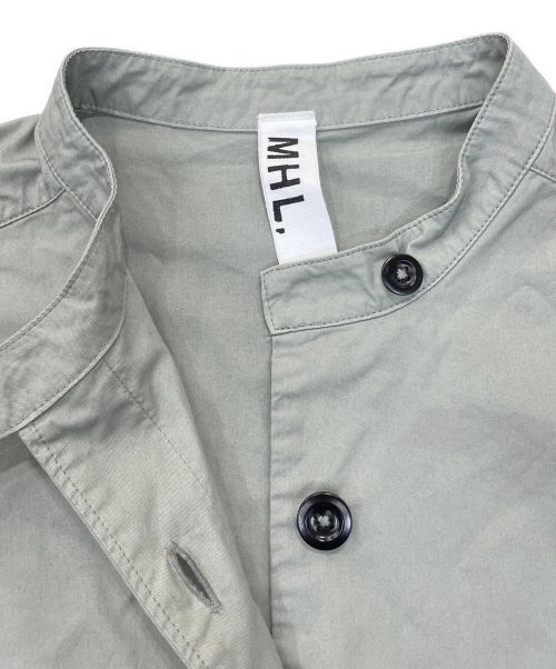 MHL（エムエイチエル）MHL (エムエイチエル) SANDED COTTON LINEN OP カーキ サイズ:2の古着・服飾アイテム