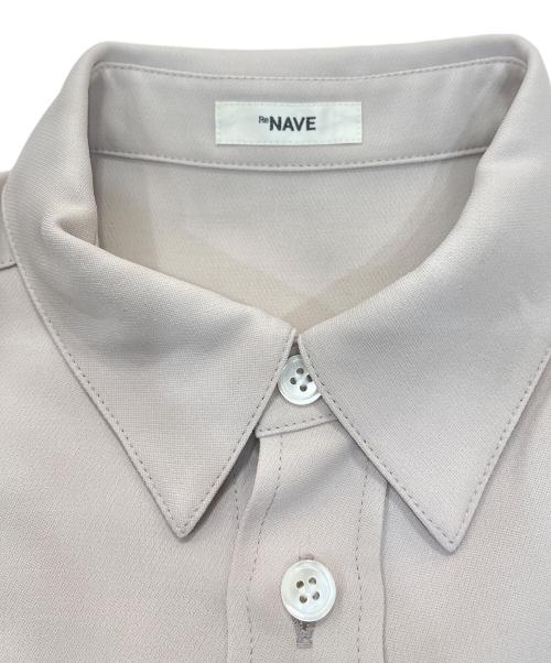 ReNAVE（リネイヴ）ReNAVE (リネイヴ) シャツワンピース ベージュ サイズ:1の古着・服飾アイテム