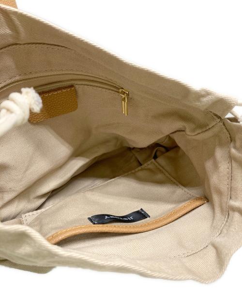 JISTORY（ジストリー）JISTORY (ジストリー) ONE HANDLE SHOULDER BAG ベージュの古着・服飾アイテム