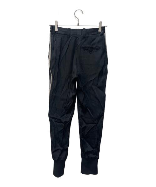3.1 phillip lim（スリーワンフィリップリム）3.1 phillip lim (スリーワンフィリップリム) サイドラインジョガーパンツ ブラック サイズ:00の古着・服飾アイテム