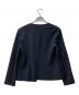 NOLLEY'S (ノーリース) ニットジョーゼットジャケット ネイビー サイズ:38：2000円