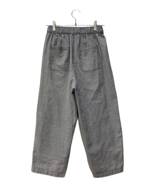 休日と詩（キュウジツトウタ）休日と詩 (キュウジツトウタ) ニューボンボンパンツ ホワイト×ブラック サイズ:サイズ表記なしの古着・服飾アイテム