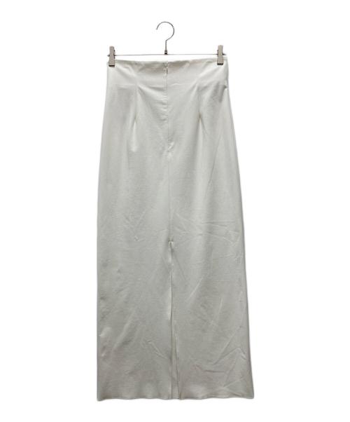 GALLARDA GALANTE（ガリャルダガランテ）GALLARDA GALANTE (ガリャルダガランテ) ストレッチマキシタイトスカート ホワイト サイズ:1の古着・服飾アイテム