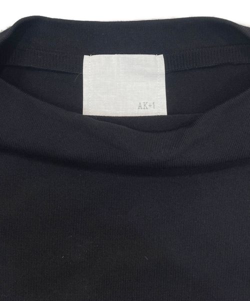 AK+1（エーケーワン）AK+1 (エーケーワン) ボートネックニット ブラック サイズ:FREEの古着・服飾アイテム