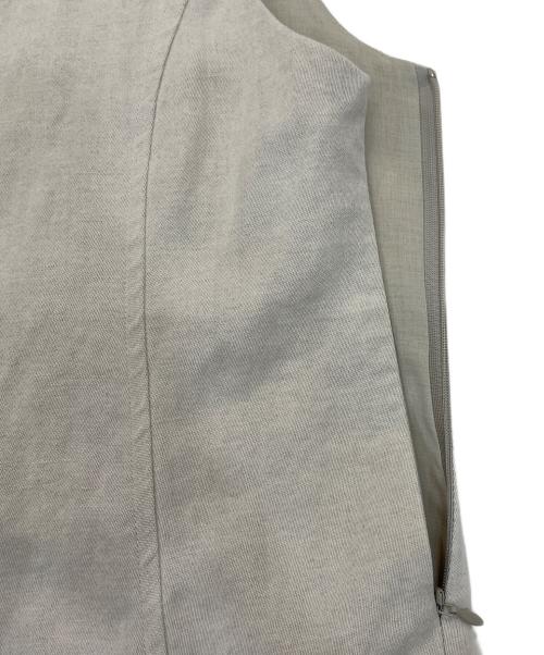 Noble（ノーブル）Noble (ノーブル) リネン混2WAYロングワンピース ベージュ サイズ:38の古着・服飾アイテム