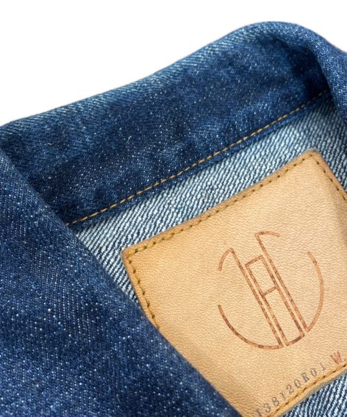 JAPAN BLUE JEANS（ジャパンブルージーンズ）JAPAN BLUE JEANS (ジャパン ブル ージーンズ) 2ndデニムジャケット インディゴ サイズ:38の古着・服飾アイテム