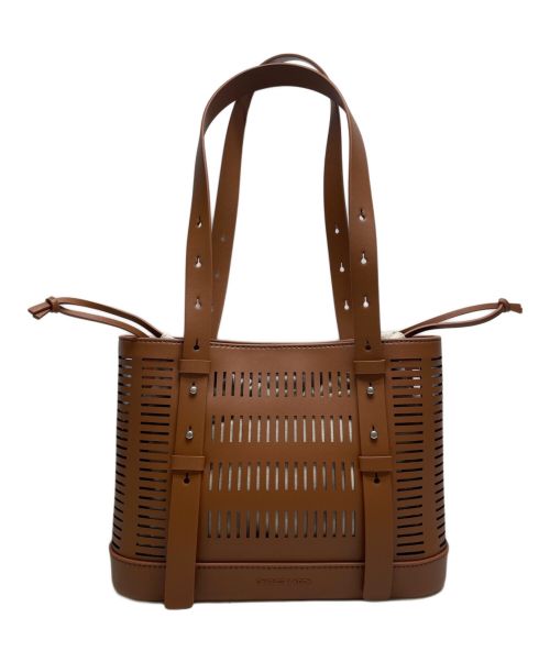 CHARLES & KEITH（チャールズアンドキース）CHARLES & KEITH (チャールズ＆キース) デルフィ カットアウトバケットバッグ ベージュの古着・服飾アイテム