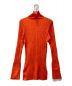 UNFIL (アンフィル) BABYSURI ALPACA RANDOM RIBBED-KNIT HIGHNECK SWEATER オレンジ サイズ:1：5000円