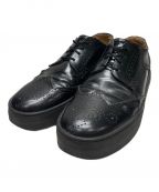 ambエーエムビー）の古着「ウィングチップシューズ」｜ブラック