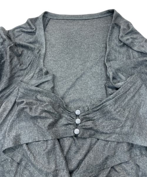 TAE ASHIDA（タエ アシダ）TAE ASHIDA (タエ アシダ) ワンピース グレー サイズ:9の古着・服飾アイテム